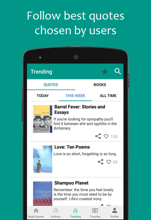 Book Quotes & Quotations v4.2.2 MOD APK (Premium Unlocked)