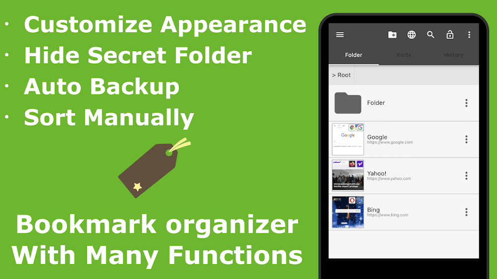 Bookmark Folder v5.2.14 MOD APK (Premium Unlocked)