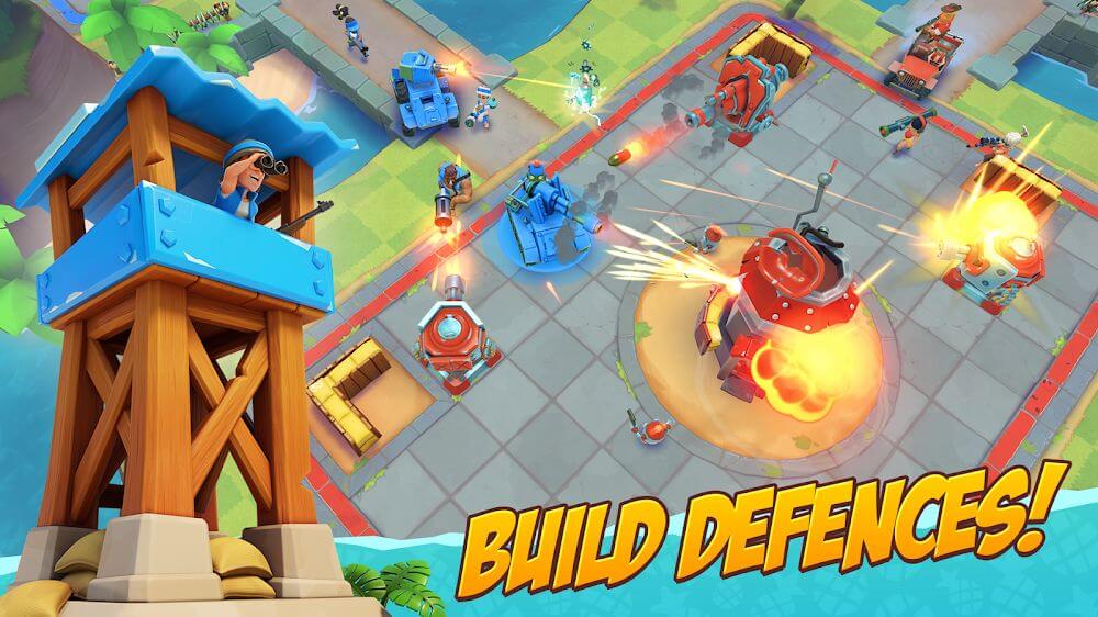 Boom Beach: Frontlines v0.10.0.58307 MOD APK (Unlimited Ammo, No Reload)