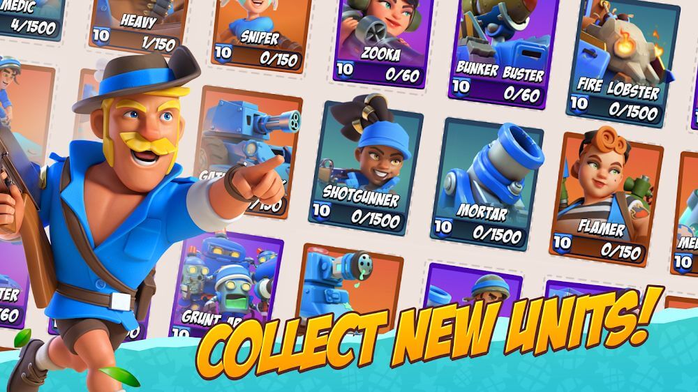 Boom Beach: Frontlines v0.10.0.58307 MOD APK (Unlimited Ammo, No Reload)