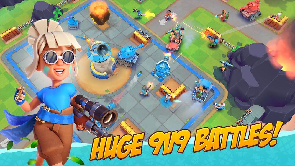 Boom Beach: Frontlines v0.10.0.58307 MOD APK (Unlimited Ammo, No Reload)