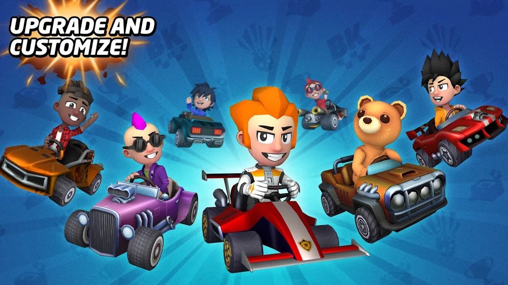 Boom Karts - Multiplayer Racing v1.9.0 MOD APK (Unlocked/Free Reward)