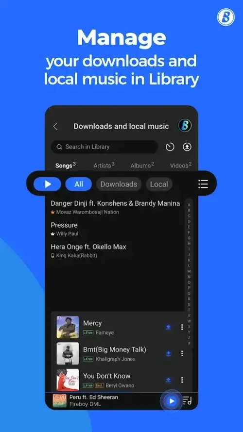 Boomplay v7.2.81 MOD APK (Premium Unlocked)