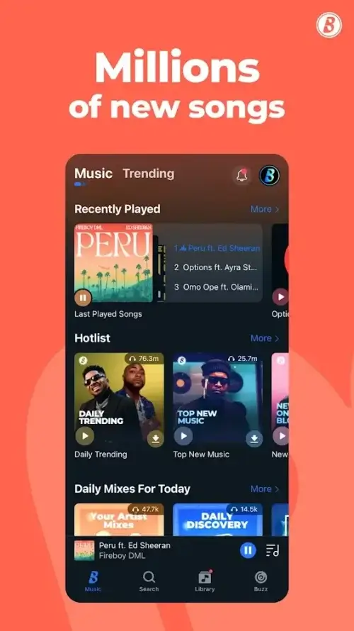 Boomplay v7.2.81 MOD APK (Premium Unlocked)