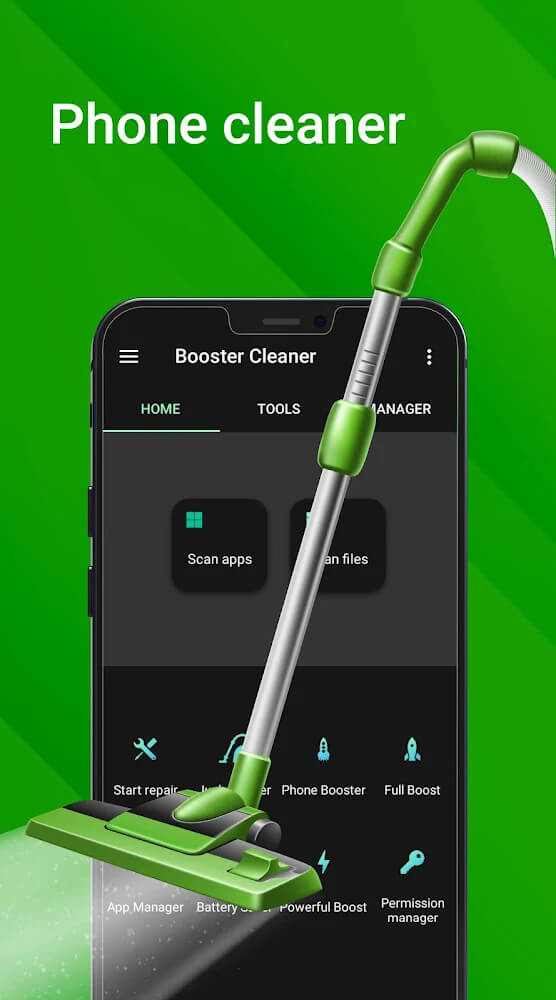 Booster Cleaner v11.0 APK + MOD (Premium Unlocked)