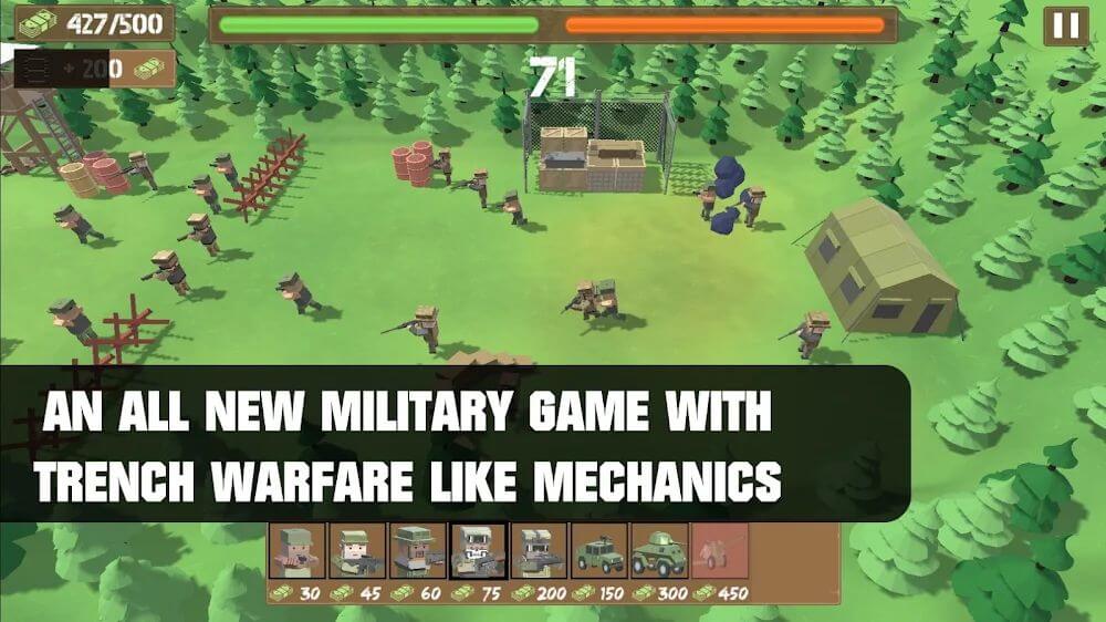 Border Wars: Military Games v4.3 MOD APK (Free Purchases)