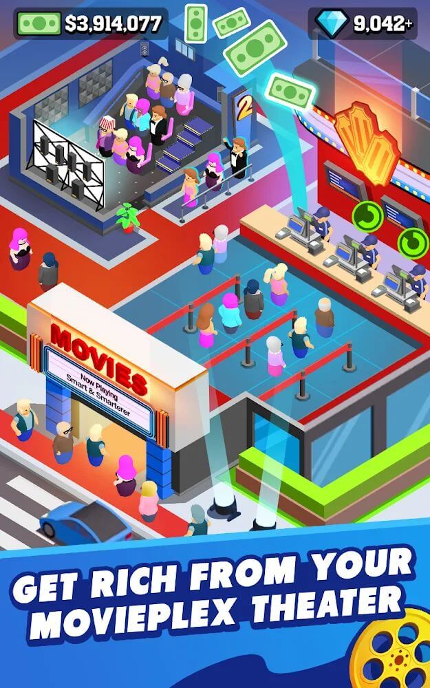 Box Office Tycoon v2.0.3 MOD APK (Ads Pass Unlocked)