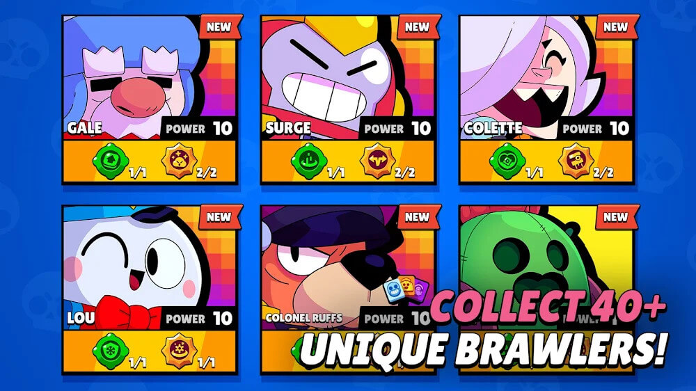 Brawl Stars v56.274 MOD APK (Menu, Unlimited Money, Unlocked, PvP)