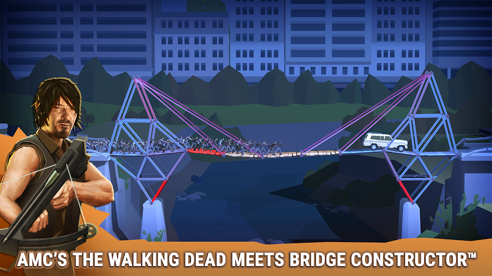 Bridge Constructor: The Walking Dead v1.1 APK + MOD (Unlock All Chapter) Download