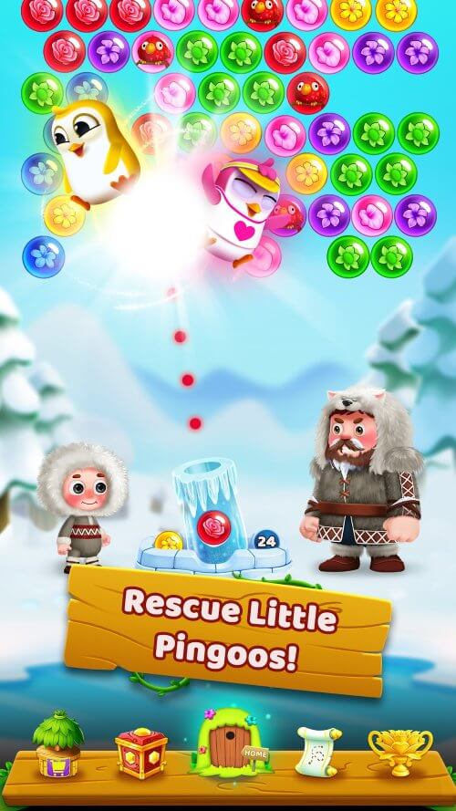 Bubble Shooter - Flower Games v7.0 MOD APK (Unlimited Hearts)