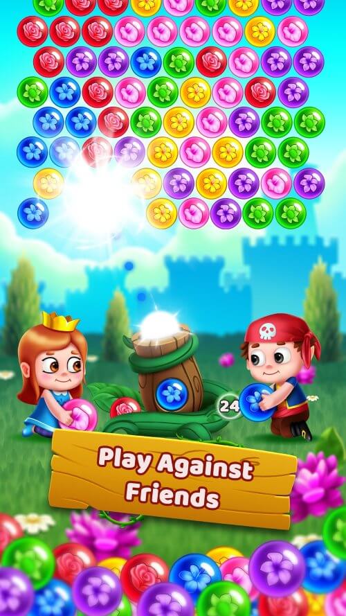 Bubble Shooter - Flower Games v7.0 MOD APK (Unlimited Hearts)