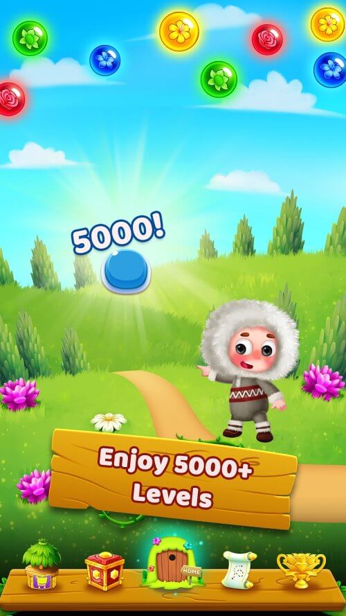 Bubble Shooter - Flower Games v7.0 MOD APK (Unlimited Hearts)