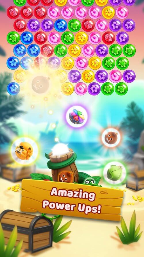 Bubble Shooter - Flower Games v7.0 MOD APK (Unlimited Hearts)