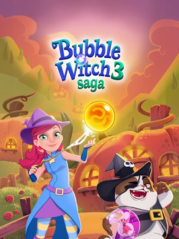 Bubble Witch 3 Saga MOD APK v7.13.64 (Lives/Upgrades/Stardust)