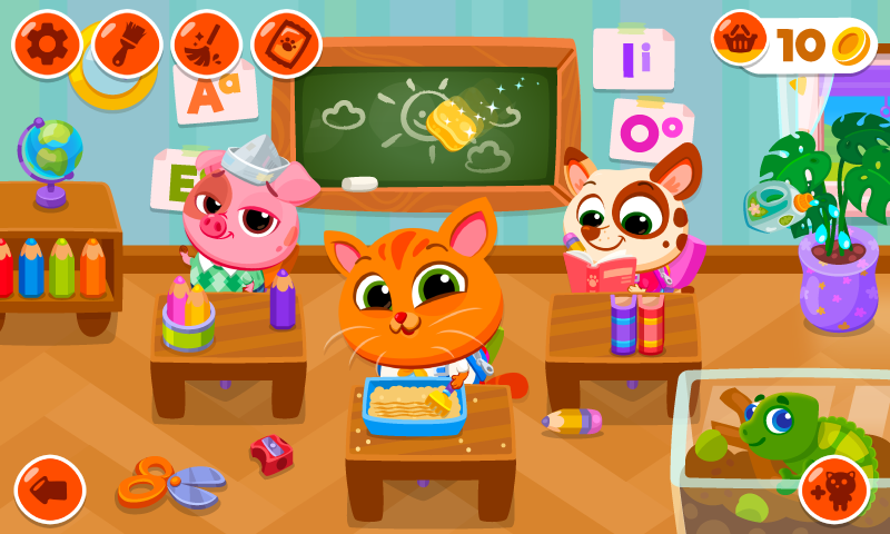 Bubbu School – My Cute Pets v1.78 MOD APK (Unlimited Money) Download