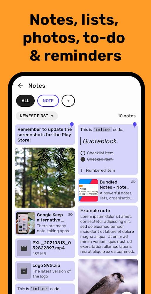 Bundled Notes v2.1.7 MOD APK (Pro Unlocked)