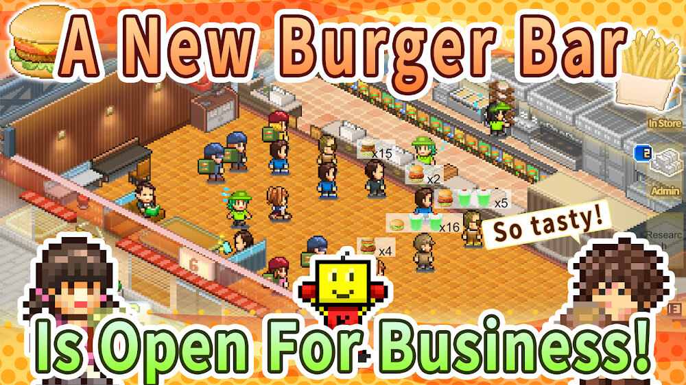 Burger Bistro Story v1.4.7 APK + MOD (Unlimited Money/Points)