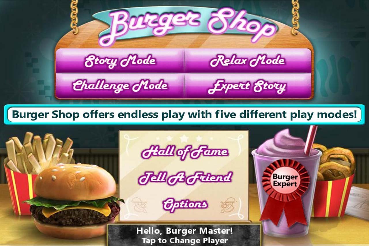 Burger Shop MOD APK 1.6 (Unlocked)