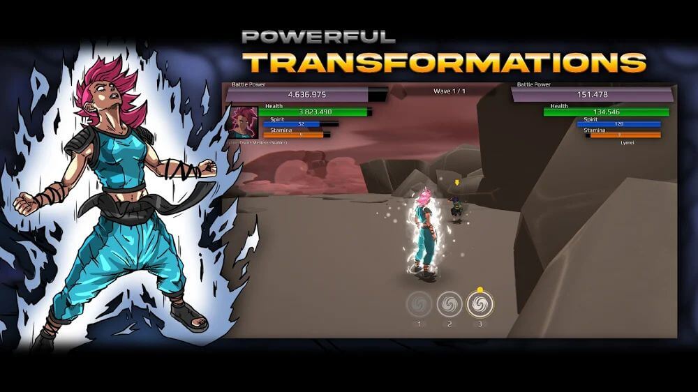 Burst To Power v1.4.1p8 MOD APK (No Skill Cost)