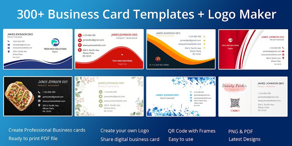 Business Card Maker v9.0 APK + MOD (Premium Unlocked)