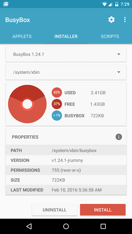 BusyBox for Android v6.8.3 APK + MOD (Premium Unlocked)