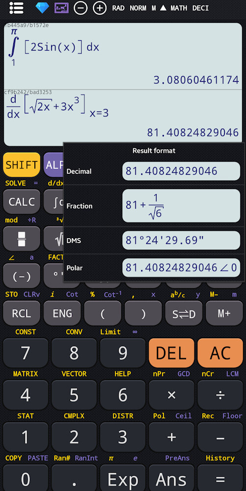 Calculator 991 v7.2.3.694 APK + MOD (Premium Unlocked)