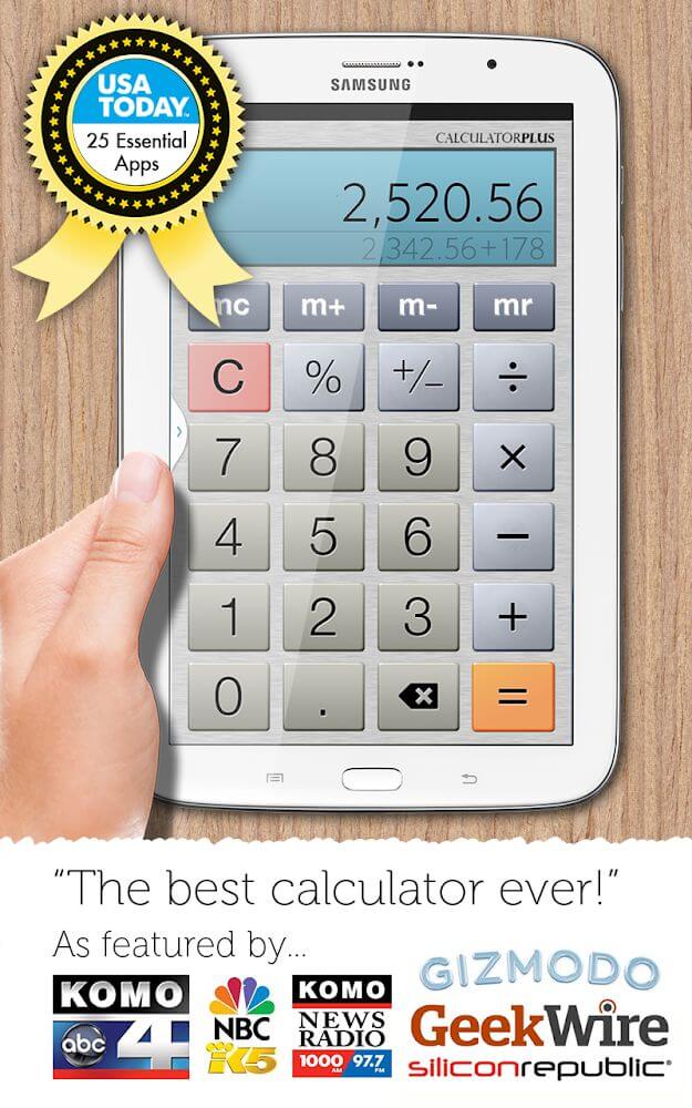 Calculator Plus v7.1.1 APK + MOD (Paid/Pro Unlocked)