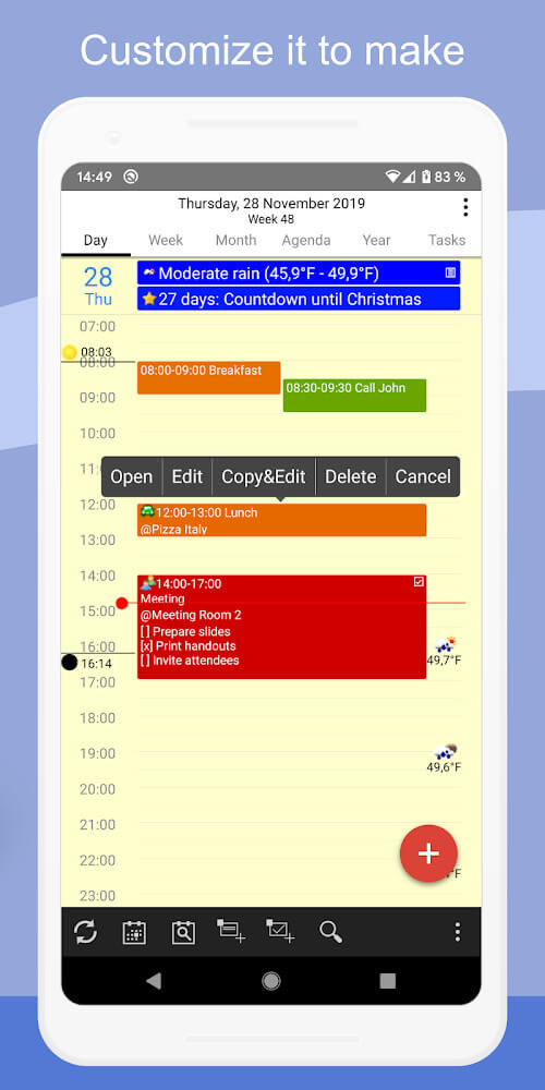 CalenGoo v1.0.183 b1652 APK (Patched)