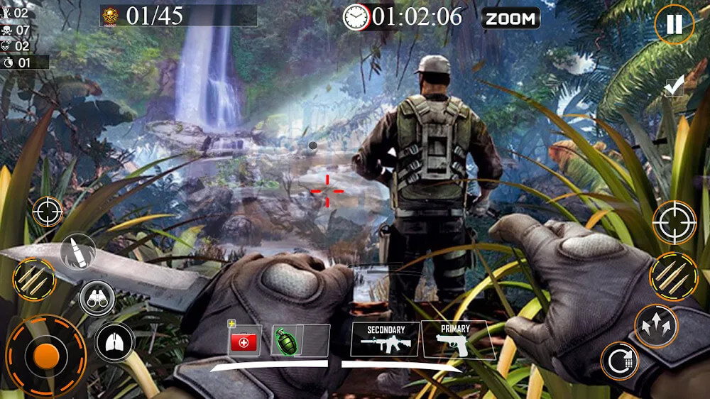 Call Of IGI Commando v4.0.18 MOD APK (God Mode, Dumb Enemy)