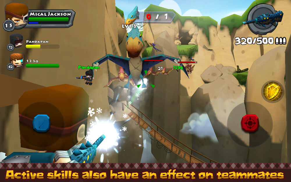 Call of Mini Dino Hunter v3.2.5 APK + MOD (Unlimited Money/Crystals)