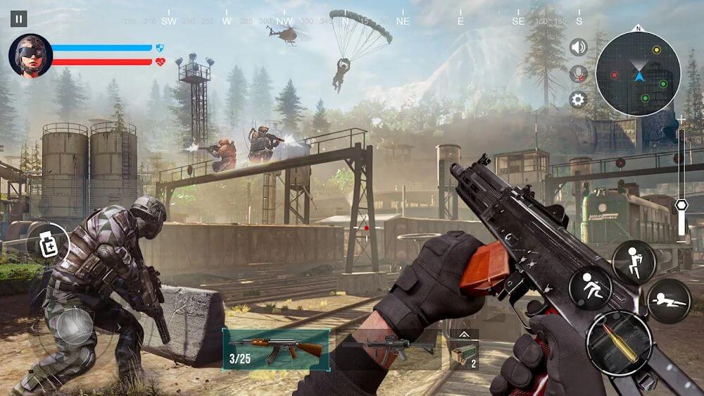 Call of Warfare FPS War Duty v2.1.6 MOD APK (God Mode)