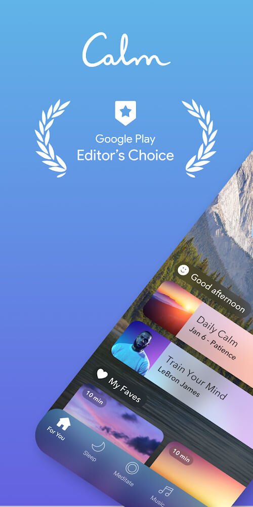 Calm v6.51.1 MOD APK (Premium Subscription Unlocked)