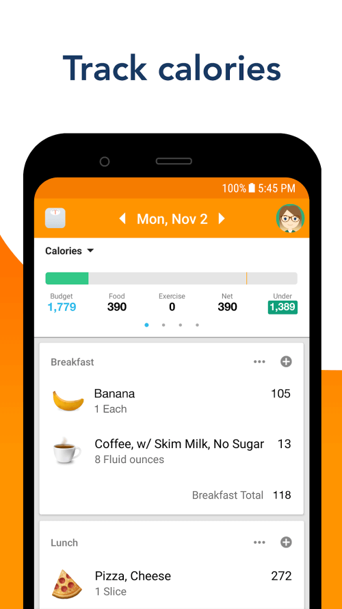 Calorie Counter by Lose It! v16.4.601 MOD APK (Subscribed Unlocked)