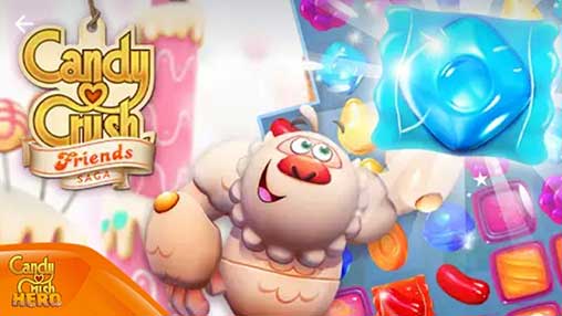 Candy Crush Friends Saga 1.65.3 Apk + Mod (Live/Moves) Android