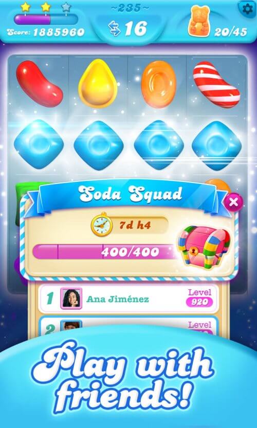 Candy Crush Soda Saga v1.275.2 MOD APK (Many Moves, Unlocked)