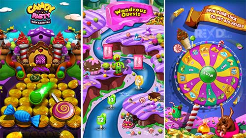 Candy Party Coin Carnival 1.2.0 Apk Mod Android
