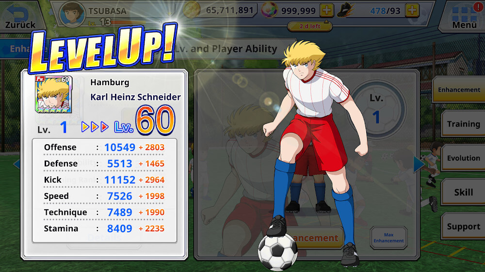 Captain Tsubasa ZERO v3.0.7 APK + MOD (Menu/Weak Enemies)