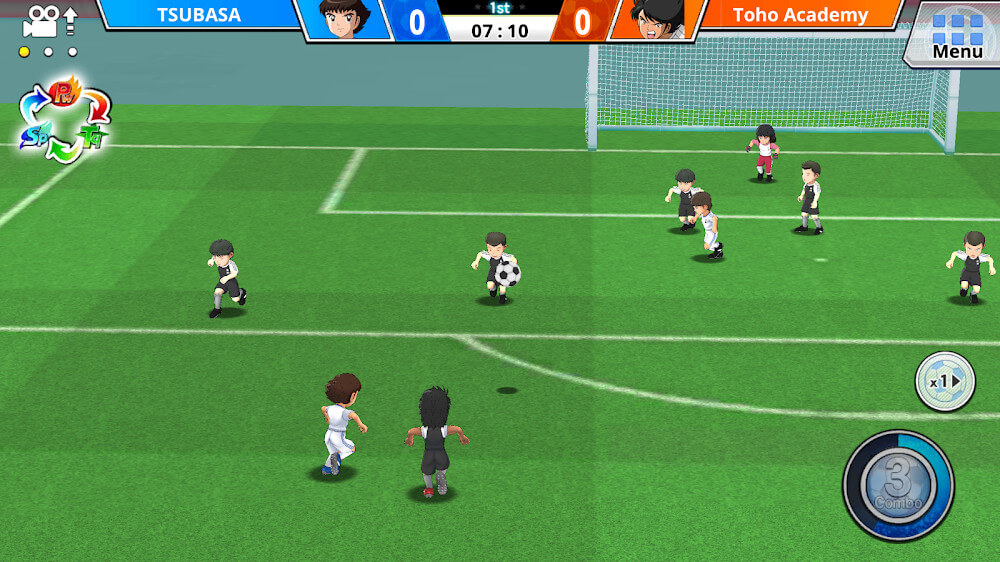 Captain Tsubasa ZERO v3.0.7 APK + MOD (Menu/Weak Enemies)