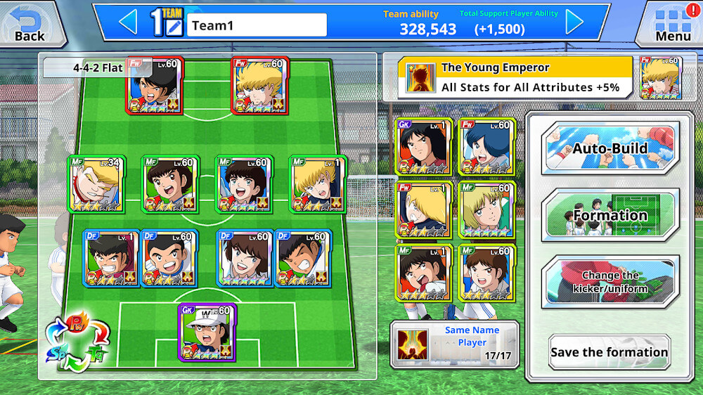 Captain Tsubasa ZERO v3.0.7 APK + MOD (Menu/Weak Enemies)