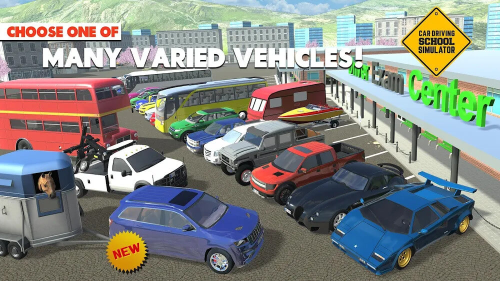 Car Driving School Simulator v3.26.15 MOD APK (Unlimited Money, Unlocked)