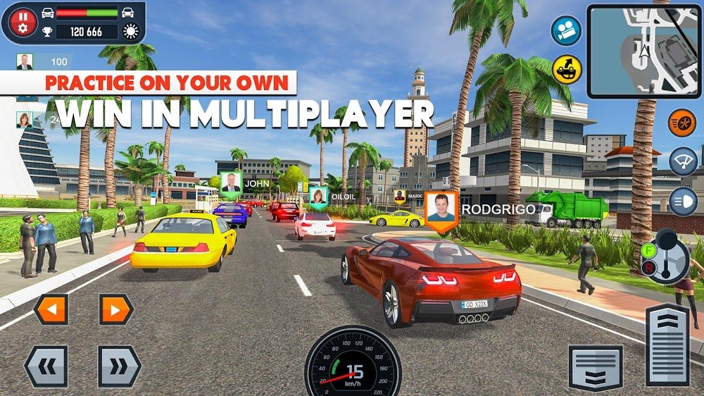 Car Driving School Simulator v3.4.2 MOD APK + OBB (Free Shopping/Unlocked)