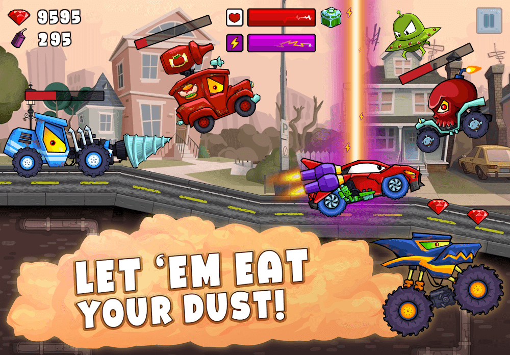 Car Eats Car 2 v2.3 MOD APK (Unlimited Fuel)