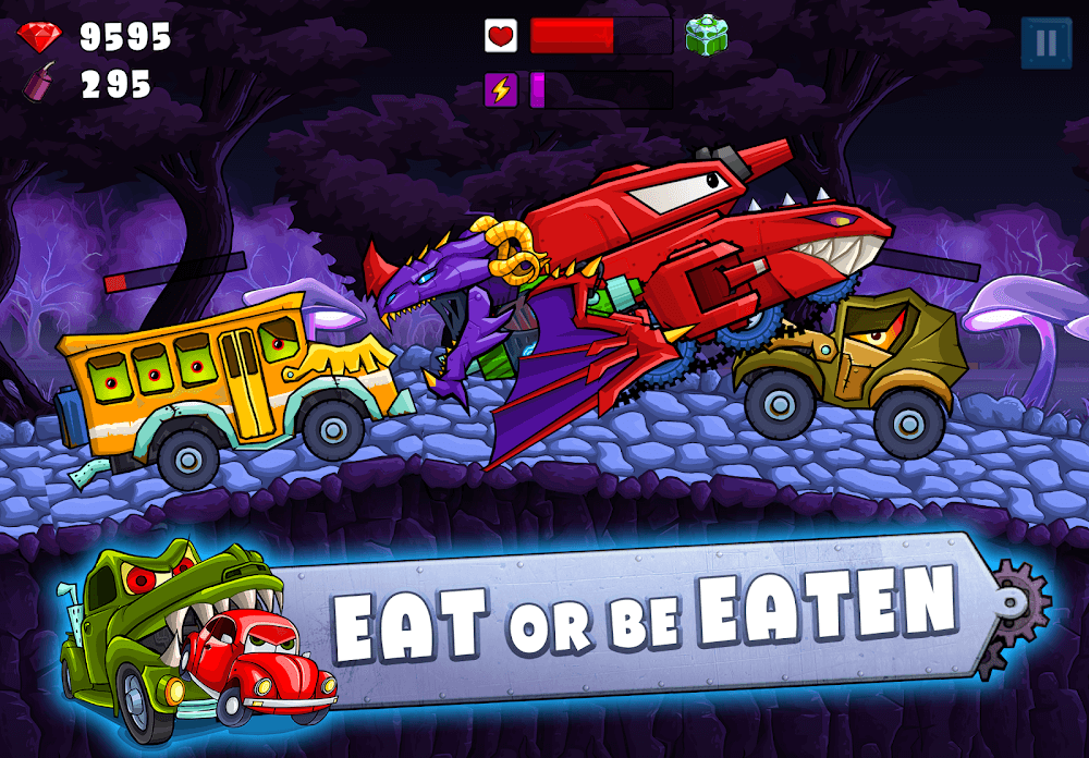 Car Eats Car 2 v2.3 MOD APK (Unlimited Fuel)