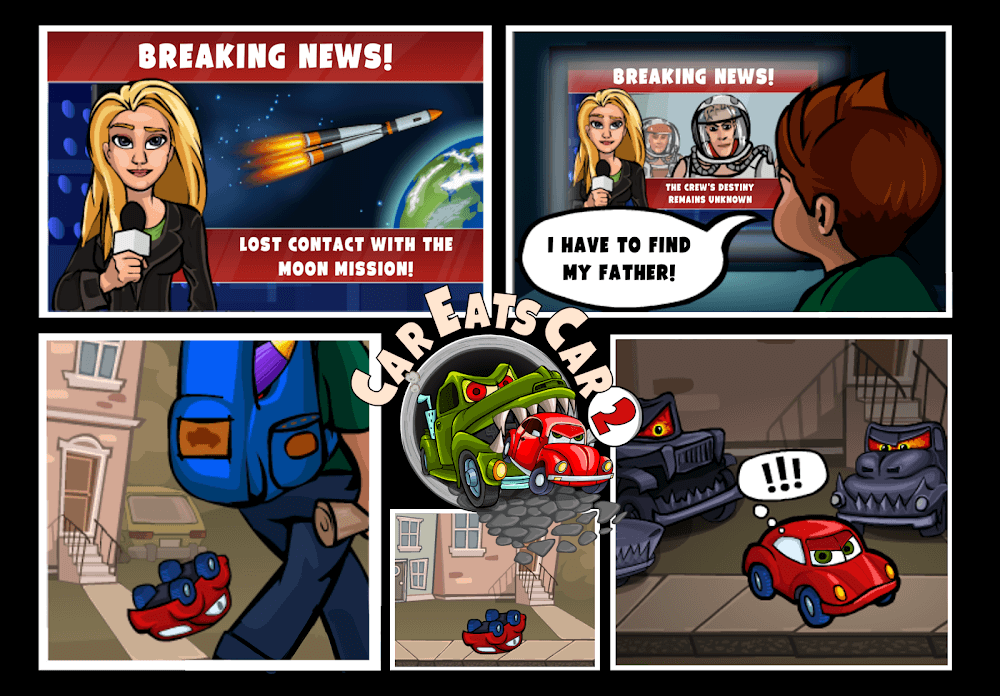 Car Eats Car 2 v2.3 MOD APK (Unlimited Fuel)