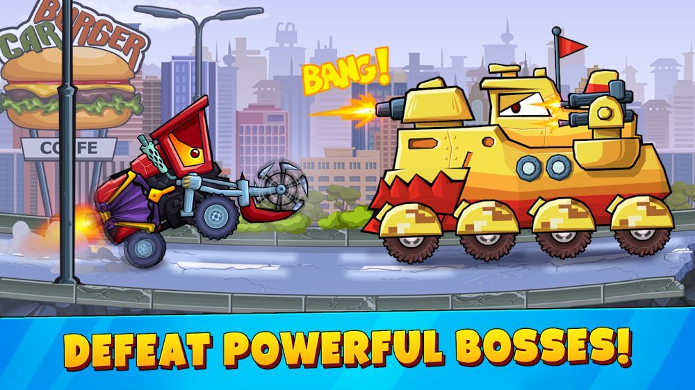 Car Eats Car 3 v3.3.813 MOD APK (Unlimited Money/Gasoline)