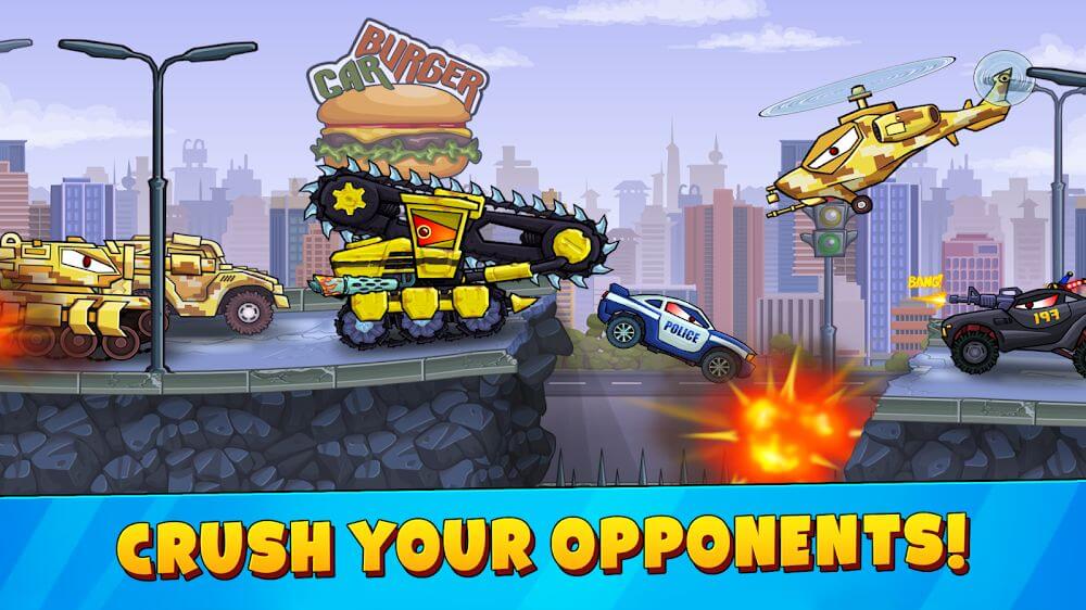 Car Eats Car 3 v3.3.813 MOD APK (Unlimited Money/Gasoline)