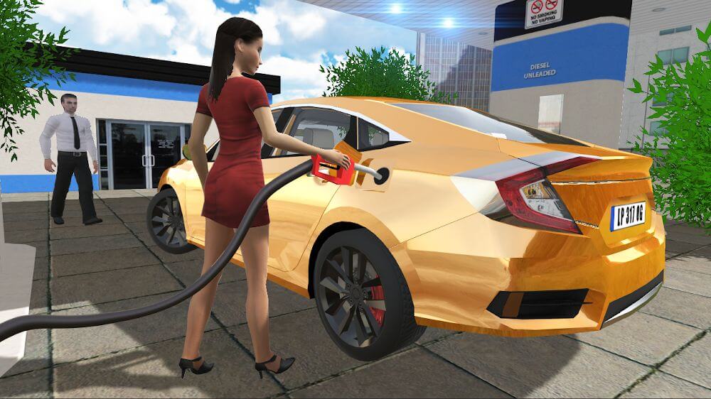 Car Simulator Civic v1.1.5 MOD APK (Free Rewards)