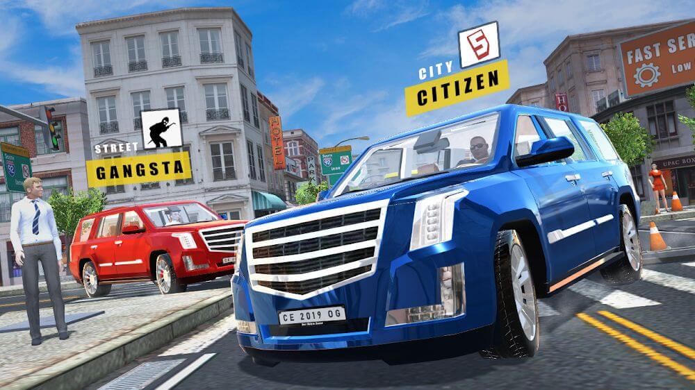 Car Simulator Escalade Driving v1.7 MOD APK (Unlocked All Accessories)