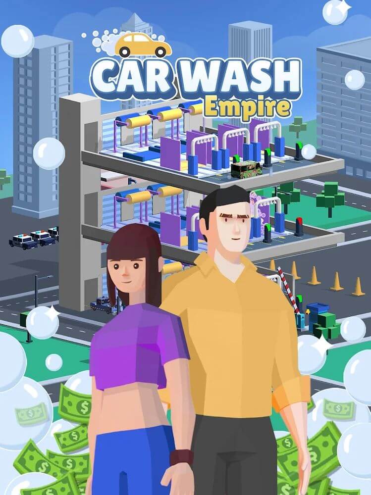 Car Wash Empire v1.20 MOD APK (High Cash)