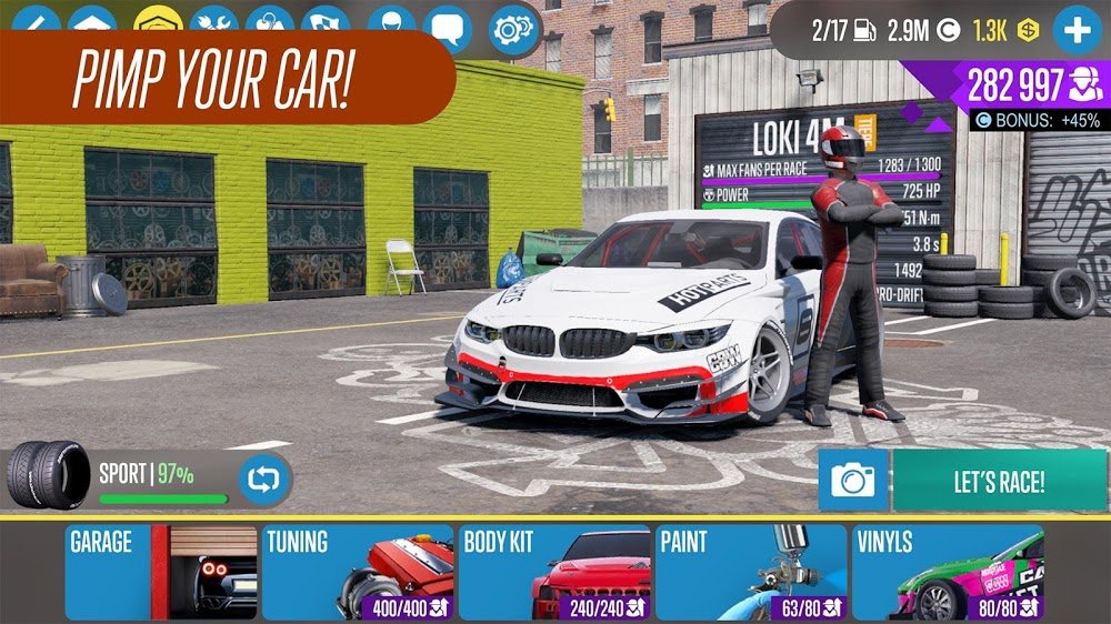 CarX Drift Racing 2 v1.16.0 MOD APK + OBB (Unlimited Money/Menu)